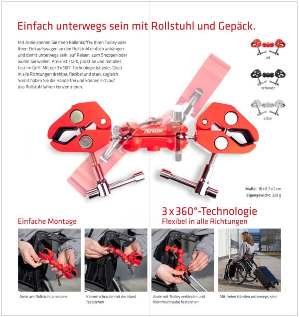 anhängevorrichtung für rollstühle 5