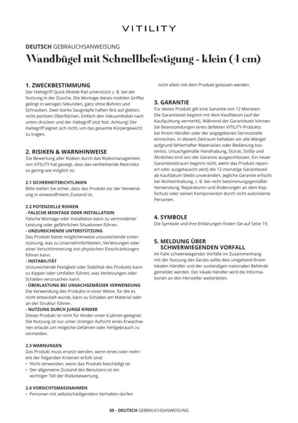 Haltegriff mit Schnellbefestigung – Bild 5